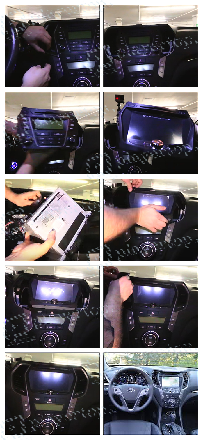 Installation autoradio hyundai ix45